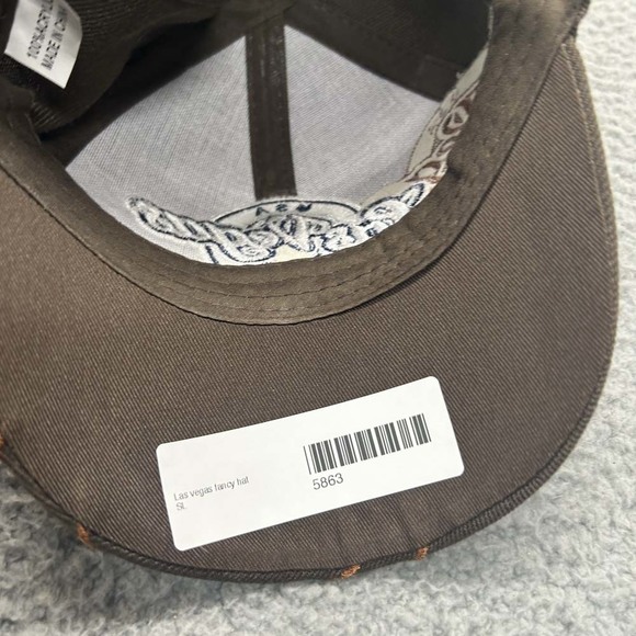 Las Vegas Hat Cap Mens One Size Strapback Destination Souvenir Embellished - Picture 12 of 12